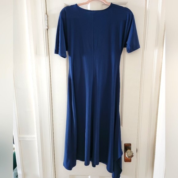 Topshop Twist Front Jersey MidiDress - Picture 3 of 6